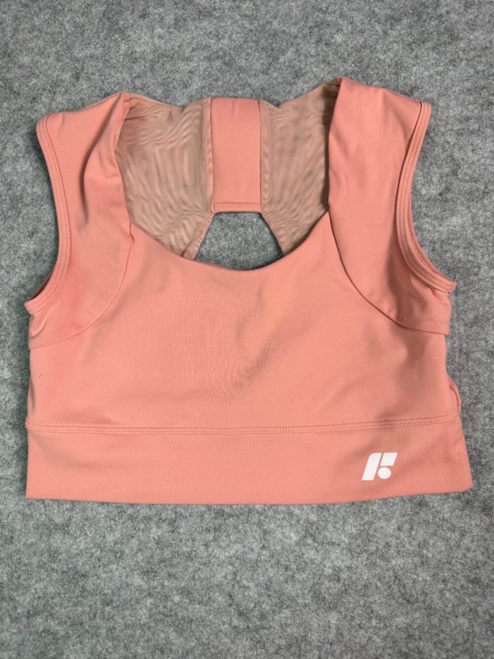 Forme Power Bra XL Rose Pink Posture Correcting Sports Bra Compression Active